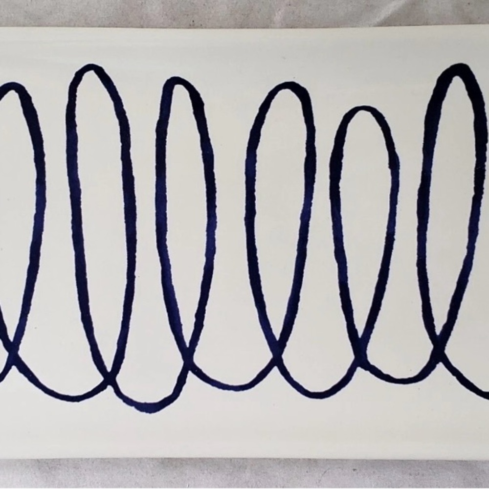 Kate Spade White Ceramic Tray